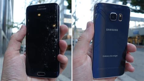 Samsung Galaxy S6 Edge Drop Test Demonstrated On Video